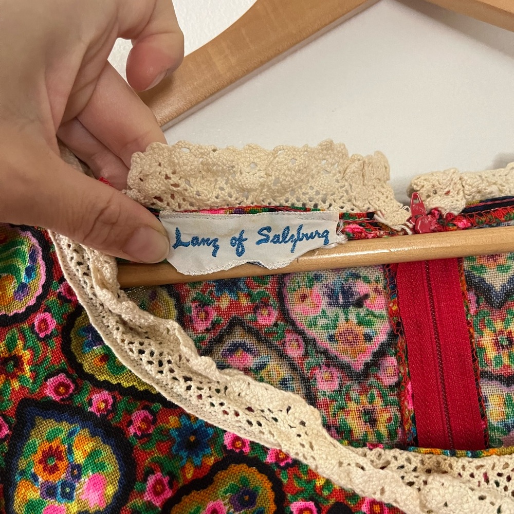 Vintage Lanz of Salzburg dress